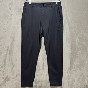 Cuts AO Jogger Pants Men L Gray Stretch Moisture Wicking Wrinkle Resistant Slim
